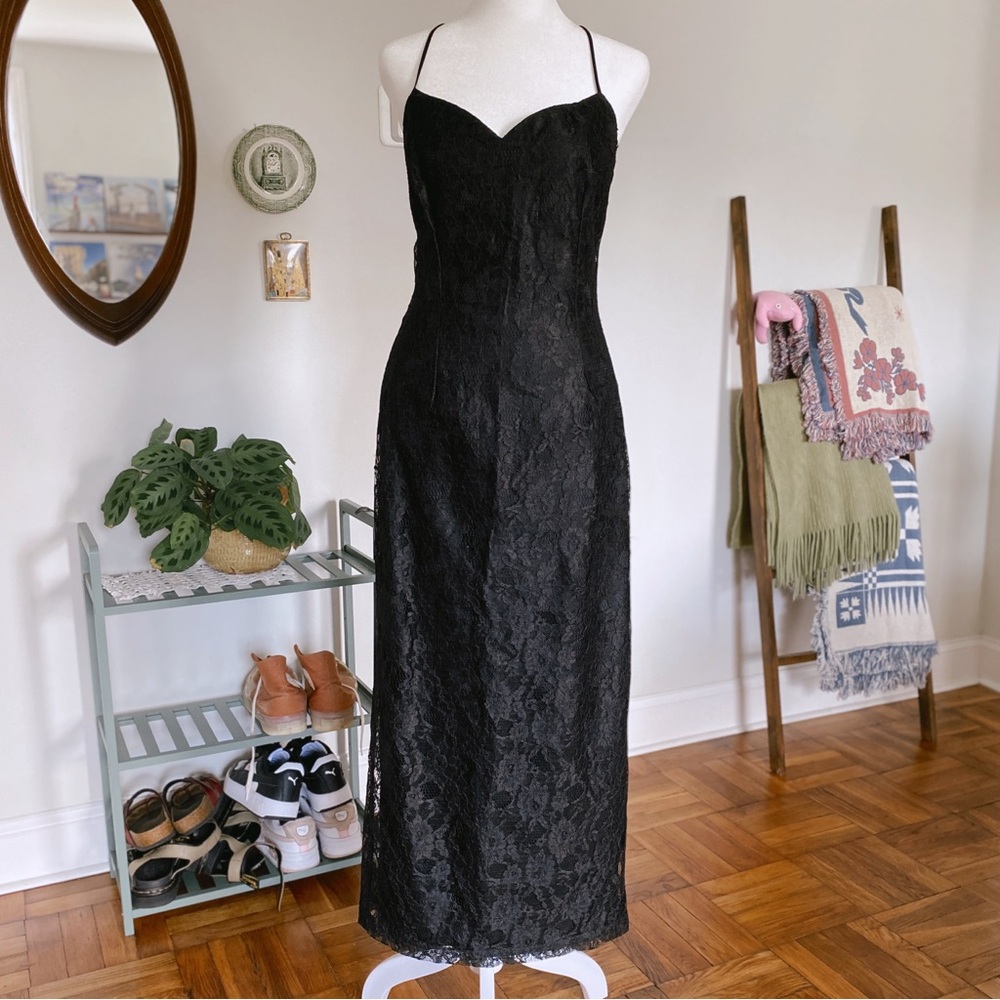 Paris Blues Black Lace Dress